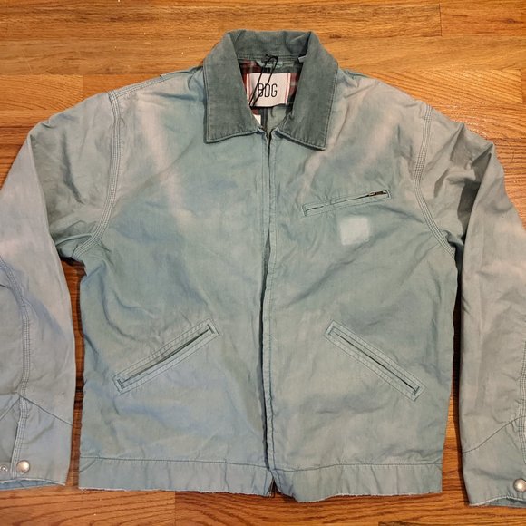 (NWT) BDG Washed cotton lined Work Jacket, Mint, Men's Small - Picture 1 of 8